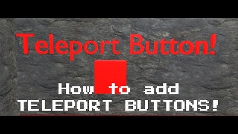 How to add a TELEPORT BUTTON to your Gorilla Tag FanGame!