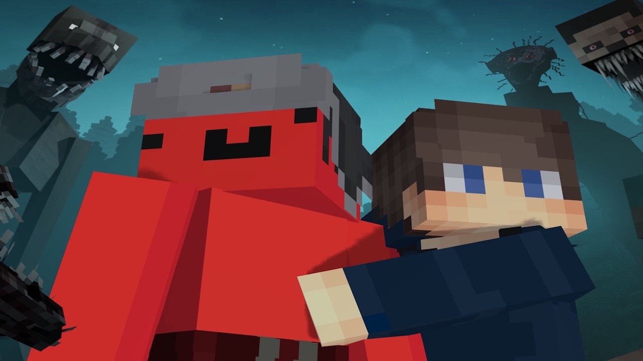 2 Hours of NotVixios & Swayle Horror Minecraft