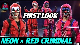 Neon X Red Criminal First Look Red Criminal Confirm Date Criminal Bundle Return Neon Criminal