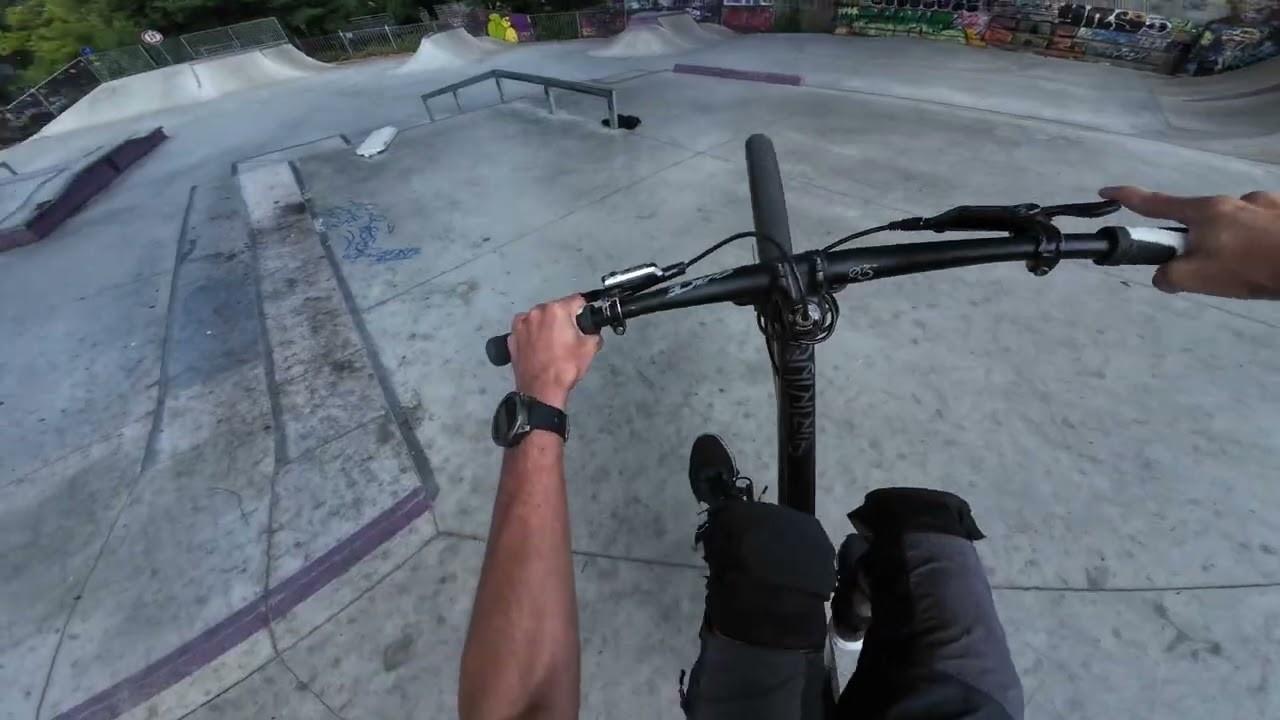 MTB, riding through Litoměřice