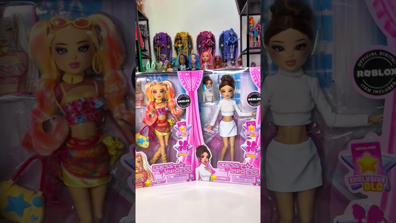 Dress To Impress Fashion Dolls are here ​⁠