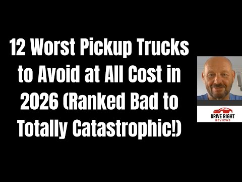 🚨 12 WORST PICKUP TRUCKS TO AVOID IN 2026 (BUYER BEWARE!) 🚨