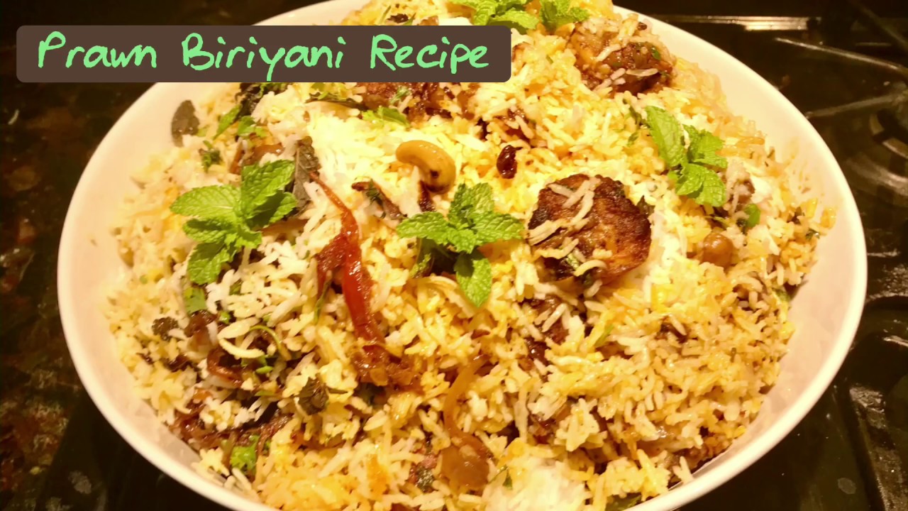 Prawn Biriyani/Easy recipe - YouTube