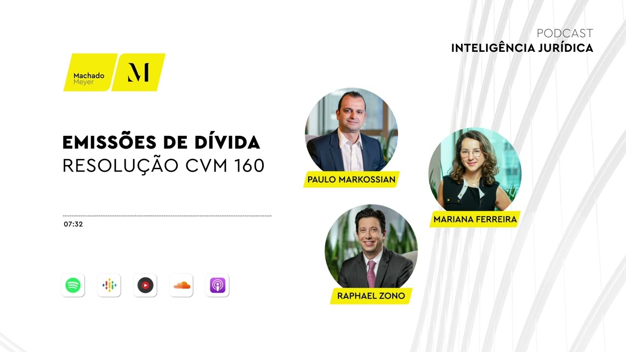 Emissões de dívida - Resolução CVM 160