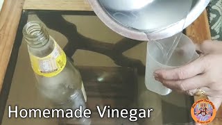 मिनटों में बनाएं घर पर विनेगर । Homemade Vinegar Recipe । बहुत सरल तरीका विनेगर बनाने का