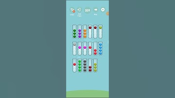 Ball Sort Genius level 201  Solutions  Ball Sort - Color Sort Puzzle, Yellow Bolt Studio, playlist