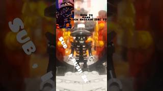 How to make : Black Skulkin (DR) ?? #ninjago #lego #legoninjago #ninjagoseason16 #ninjagoedit
