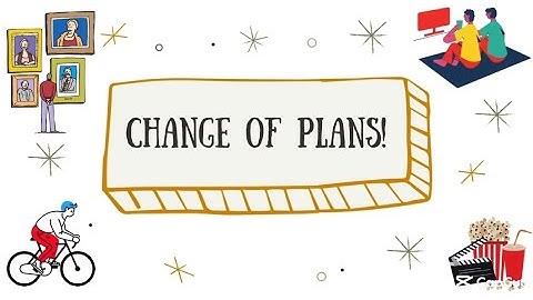 Week 11 - Task: Assignment – Change of plans!