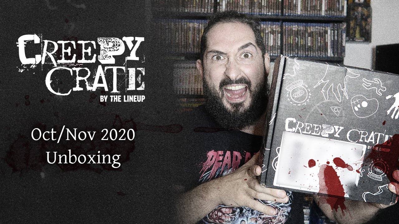 Creepy Crate Oct/Nov 2020 Unboxing | True Crime and Horror Box Subscription