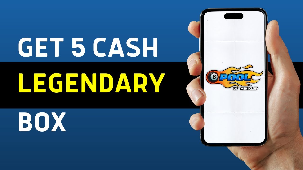 How to get 8 Ball Pool 5 Cash Legendary Box (2025 METHOD)