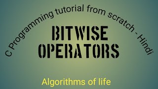 24.Bitwise Operator  in C | Binary to Decimal | Decimal to Binary | C programming | turbo c