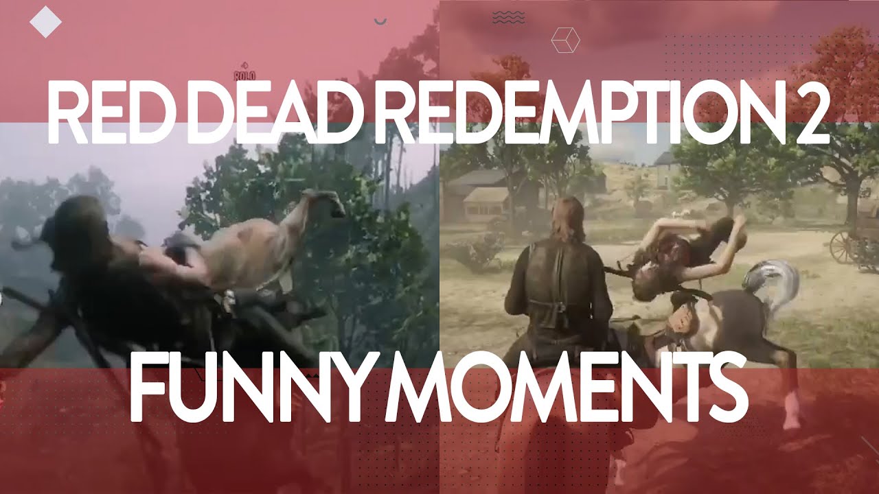 Funny Moments - Horse Carnage - Red Dead Redemption 2 - YouTube