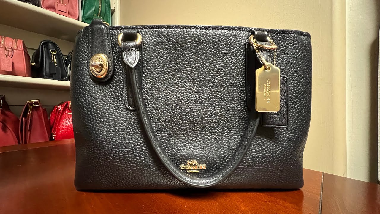 REVIEW: COACH BROOKLYN CARRYALL 28 || CONTEMPORARY HANDBAG ...