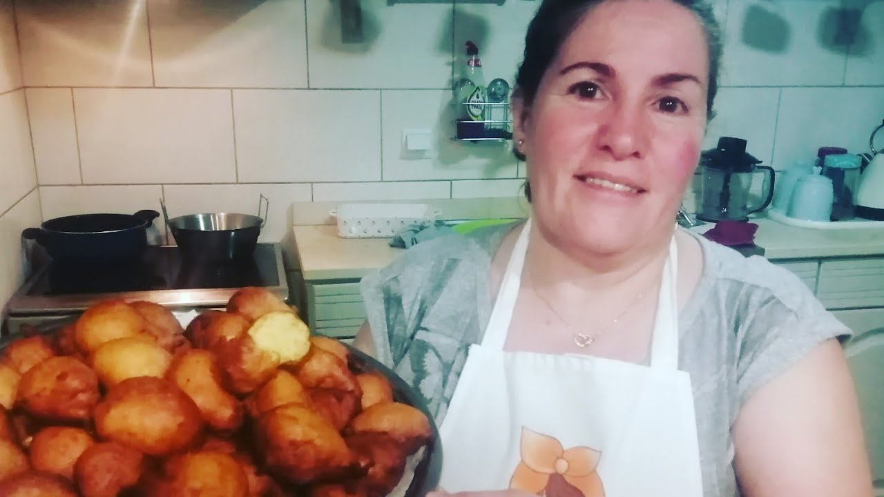 Malassadas de batata doce, receita tradicional da Madeira no Carnaval