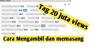 Cara melihat dan mengambil video Tag 20 juta View