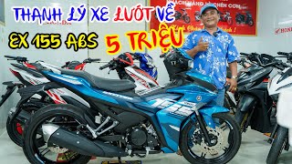 ÔNG CHỦ VUI TÍNH THANH LÝ XE LƯỚT EXCITER 155 ABS VARIO 150 WINNER V1 V3 SONIC AB125 AB160 SỐC 5 TR