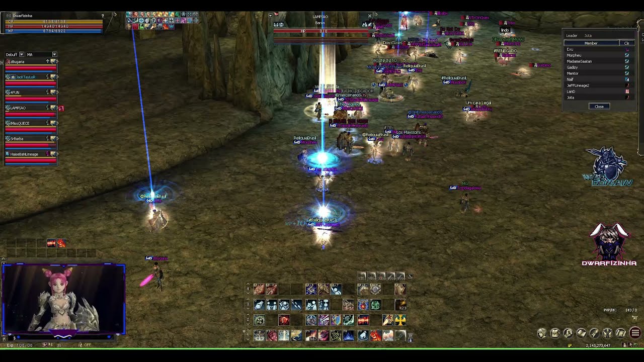 Movimentação L2 Royale Realm - Epic Boss Antharas - Side WarDomain