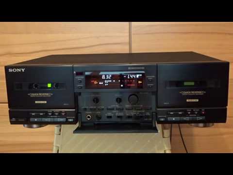 Sony TC-WR835S Double Tape Deck with Special Features - YouTube