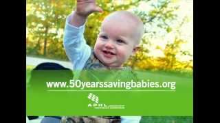 50 Years of Saving Babies' Lives -- Newborn Screening PSA for Times Square Jumbotron