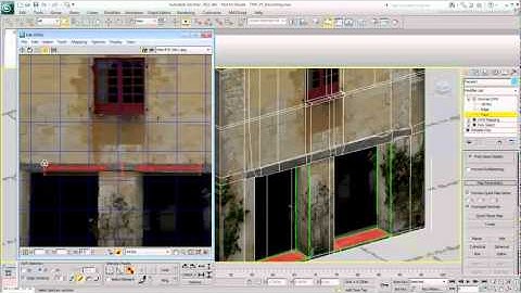 9 Modeling facades part 5 - 3Ds Max Studio Tutorials