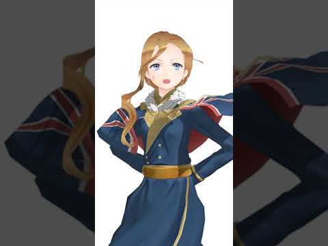 [mmd] Azurlane HMS Hood Ochame Kinou Dance アズレン フッド おちゃめ機能 ダンス 1080p