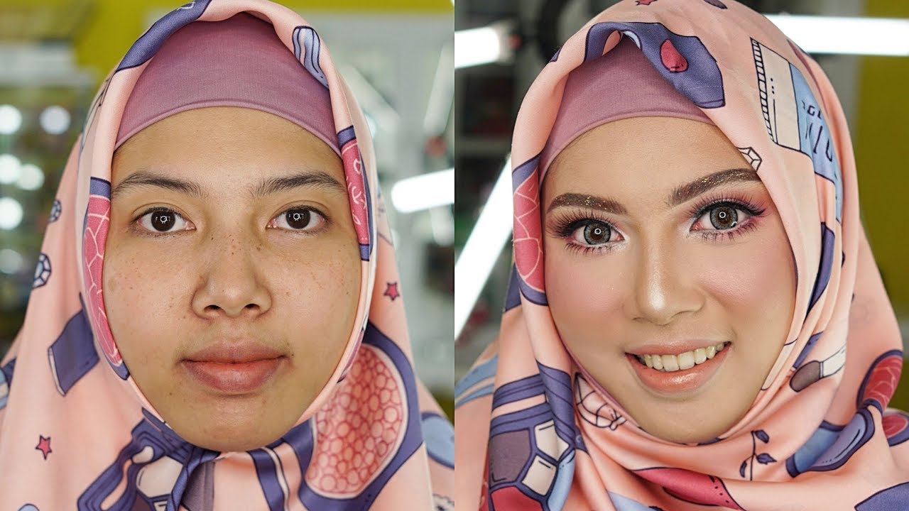 Barbie Glam Makeup Tutorial Di Wajah Chubby Dan Alis Bergliterrr