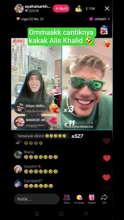 Baba Jadi Cewek Saat Live Sama Aisar Khaledd 🤣