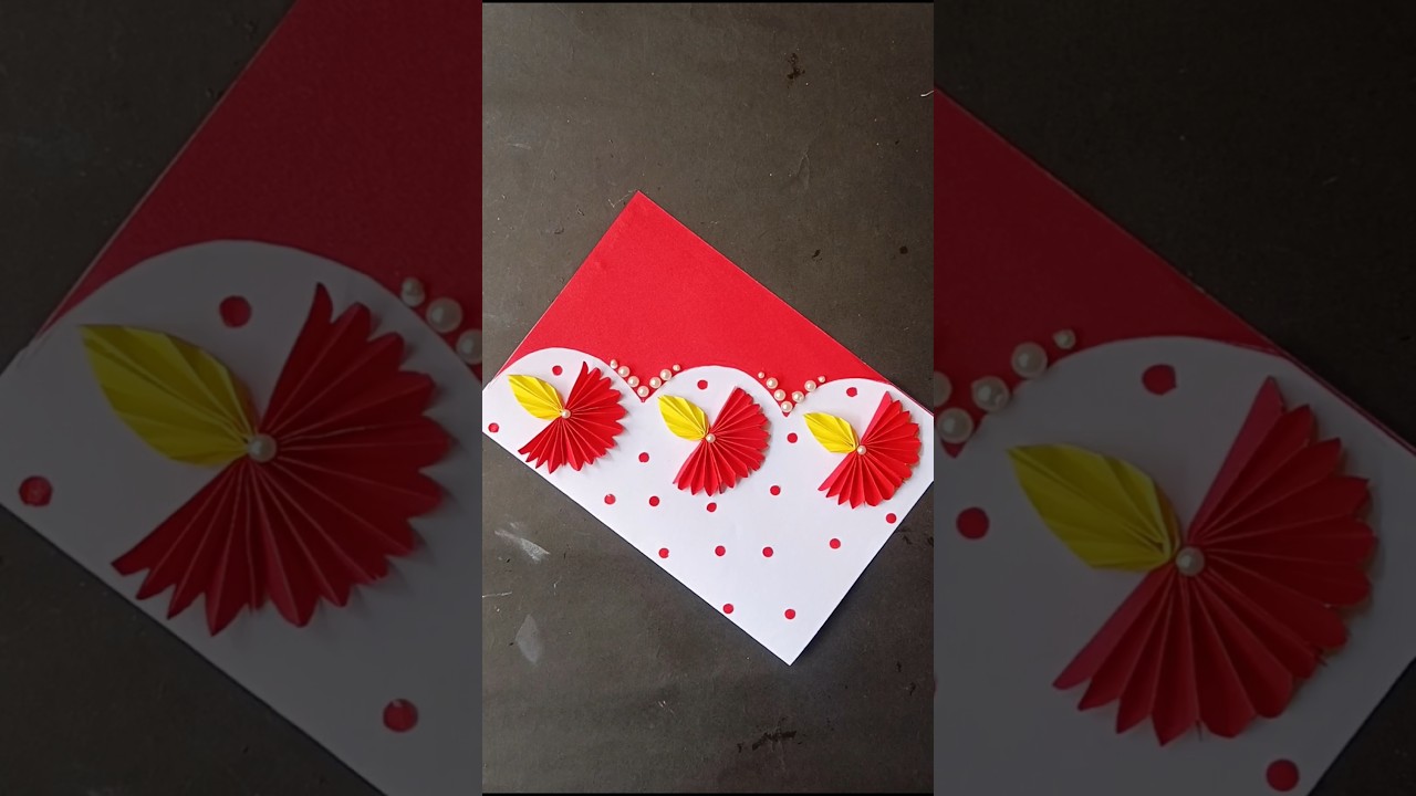 Happy Diwali Greeting card/ diwali card / festival crafts / diwali decoration 