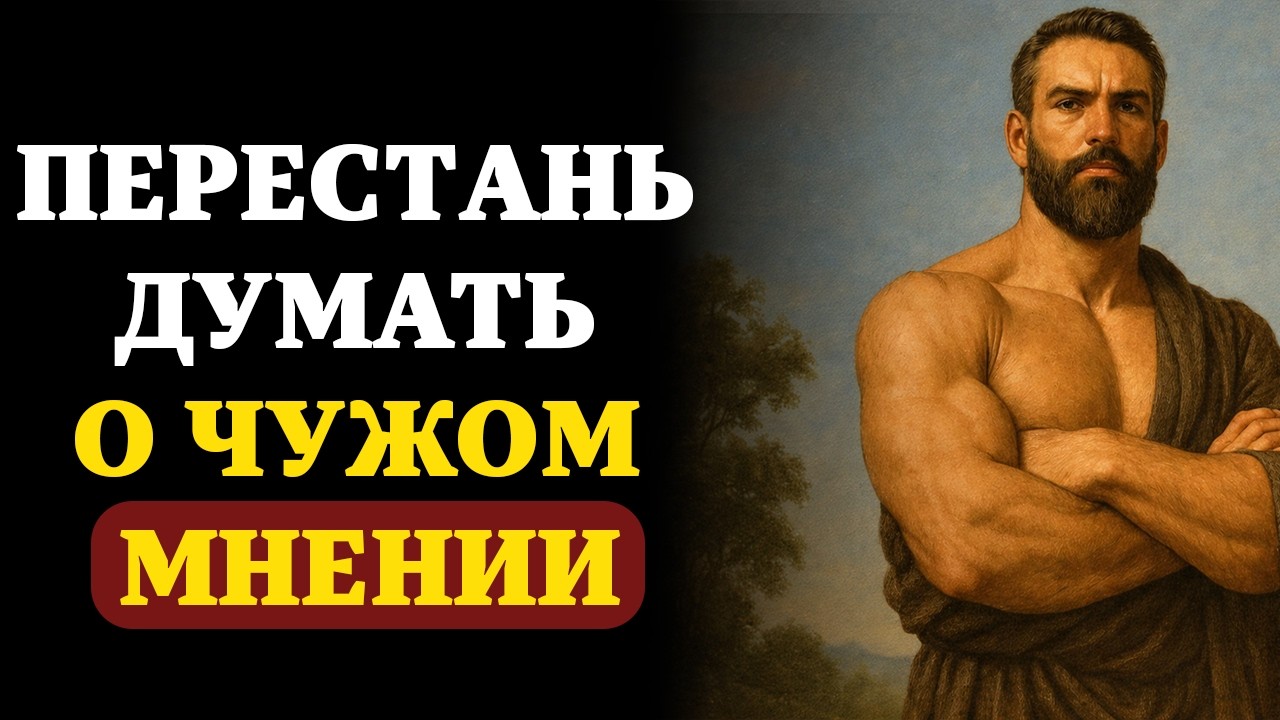 Всем на вас ВСЕ РАВНО, сосредоточьтесь на СВОЕЙ ЖИЗНИ | СТОИЦИЗМ