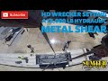 Heavy Duty Wrecker Setting A 18,000 lb Hydraulic Metal Shear