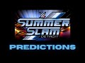 WWE SummerSlam 2023 (Predictions)