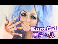 Kuronba Gyaru Makeup Tutorial