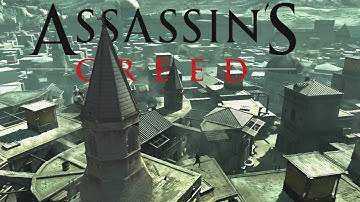 Assassins Creed 1 Walkthrough | Jerusalem Middle District | All Viewpoints