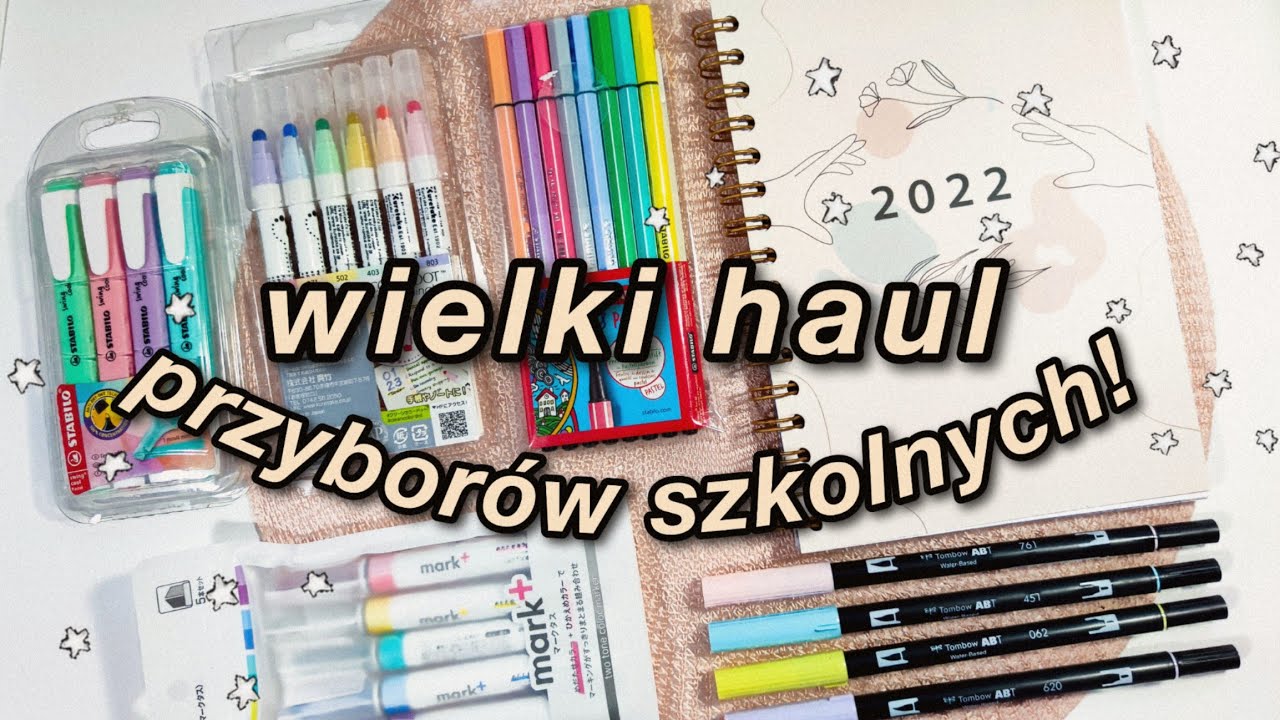 Haul najlepszych przyborów szkolnych! 😍 Testuję perełki wśród pisadeł! ✍️ POLISHNOTES