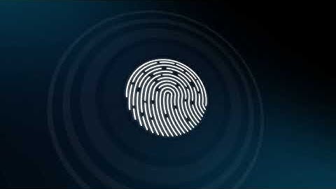 After Effects fingerprint logo animation reveal intro template (no software needed)