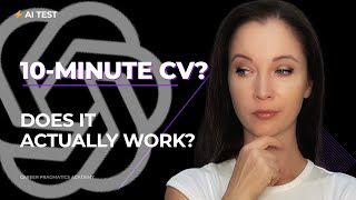I Rewrote My CV with ChatGPT in 10 Minutes — Here’s What Actually Works