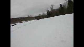 GW’s New Runner Sled Trail on Hogback Mountain!