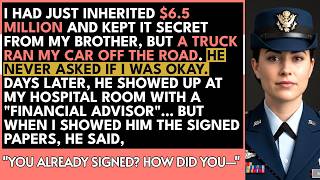 I Survived a Crash After Inheriting $6.5M, When My Brother Found the Lawyer Was There, He Went Pale…