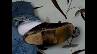 Crossing My Legs Dangling My Clog