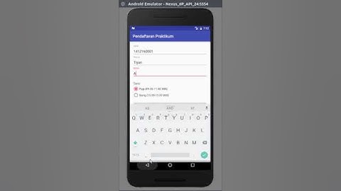 CRUD Android dengan MySQL menggunakan Retrofit (Bagian 2)