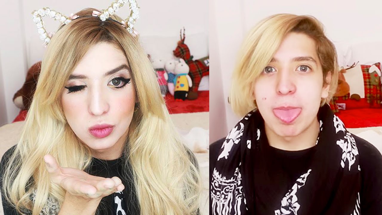 DE NIÑO A NIÑA TRANSFORMACION ♥ miku