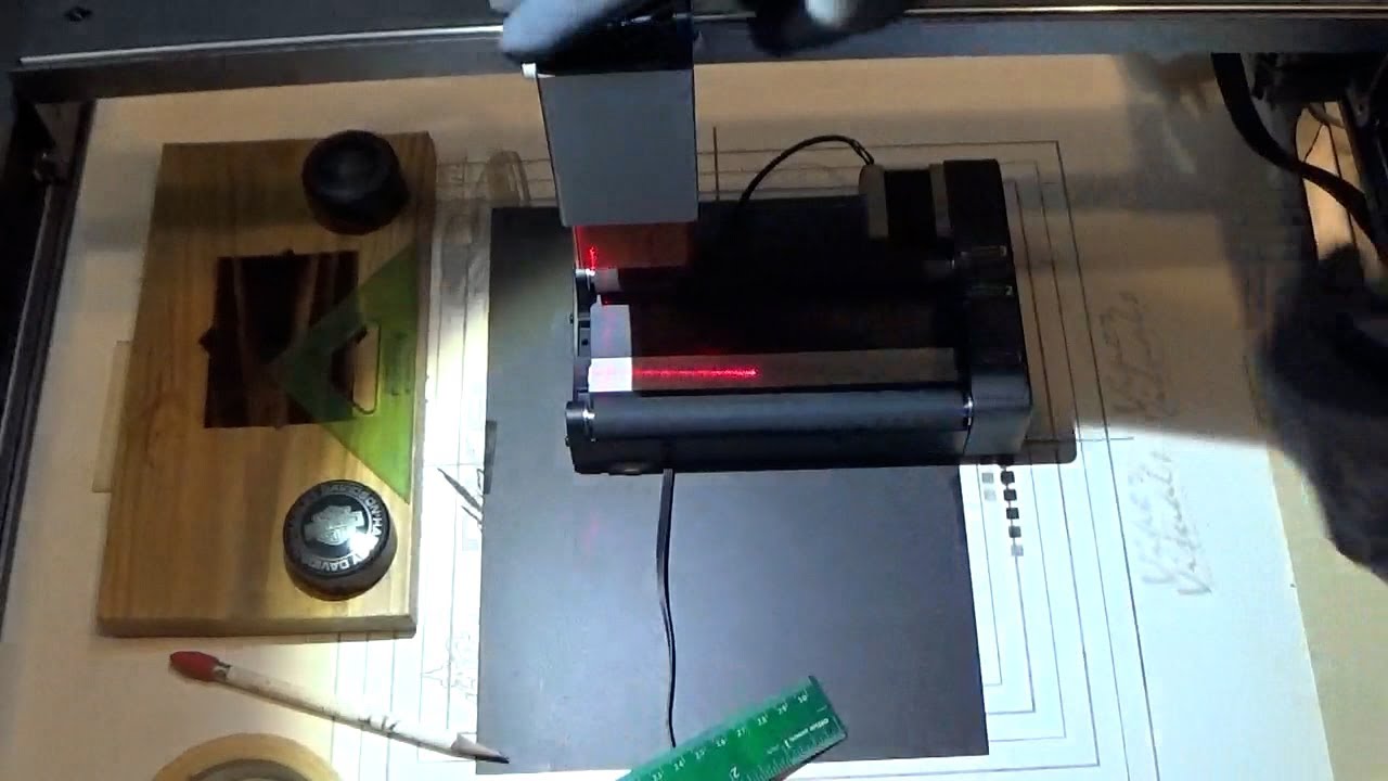 xTool D1 Easy Rotary Alignment Tip