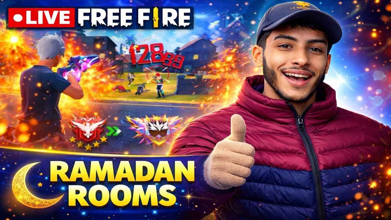 🔴 💎بث مباشر فري فاير رومات و فعاليات مع المتابعين + تحديات رمضانية LHOWARI 01