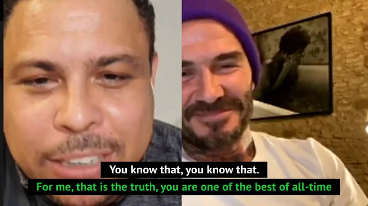 Ronaldo says Beckham the only one who could ever p...