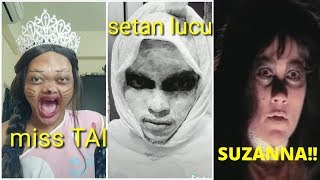 Tik Tok SUZANNA HORROR !! Bikin Merinding Tapi #Kocak