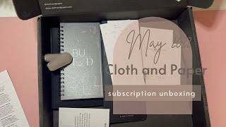 May 2022 Cloth & Paper Subscription Unboxing | Loko Loves Planning screenshot 5