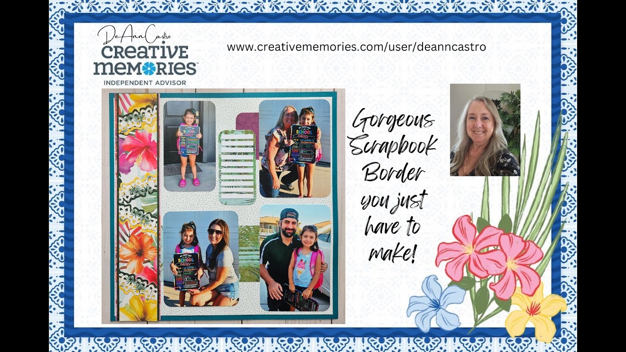 Потрясающая рамка для скрапбукинга, которую вы просто обязаны сделать!