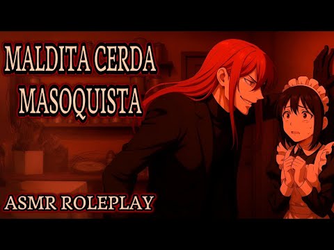 ASMR ROLEPLAY Sadistic Master PUNISHES YOU FOR YOUR INSOLENCE +18