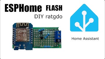 ESPHome Flash DIYratgdo | Home Assistant Import