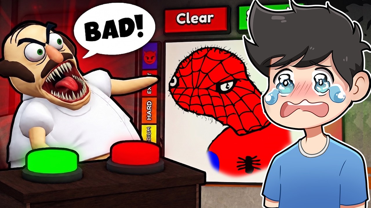 AYOKO NA MAG DRAWING sa Draw or Get Eaten sa Roblox